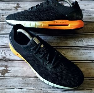 UNDER ARMOUR Mens HOVR SONIC Shoes Black Orange SIZE 11